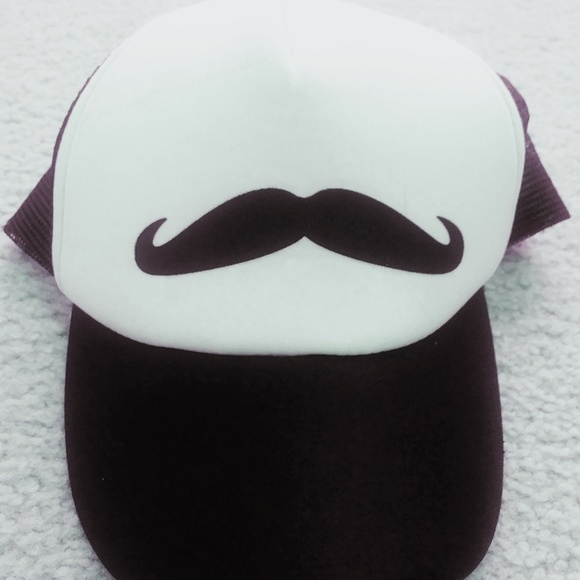 Mustache Baseball Cap - Picture 1 of 4